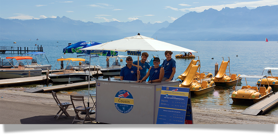 Location pédalo Lausanne